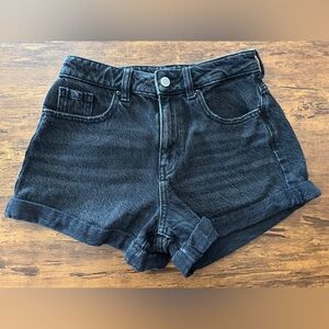 Pacsun Black Size 25 Mom Shorts